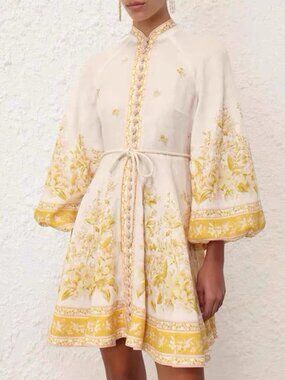 Zimmermann linen dress AU size 1 US size 4